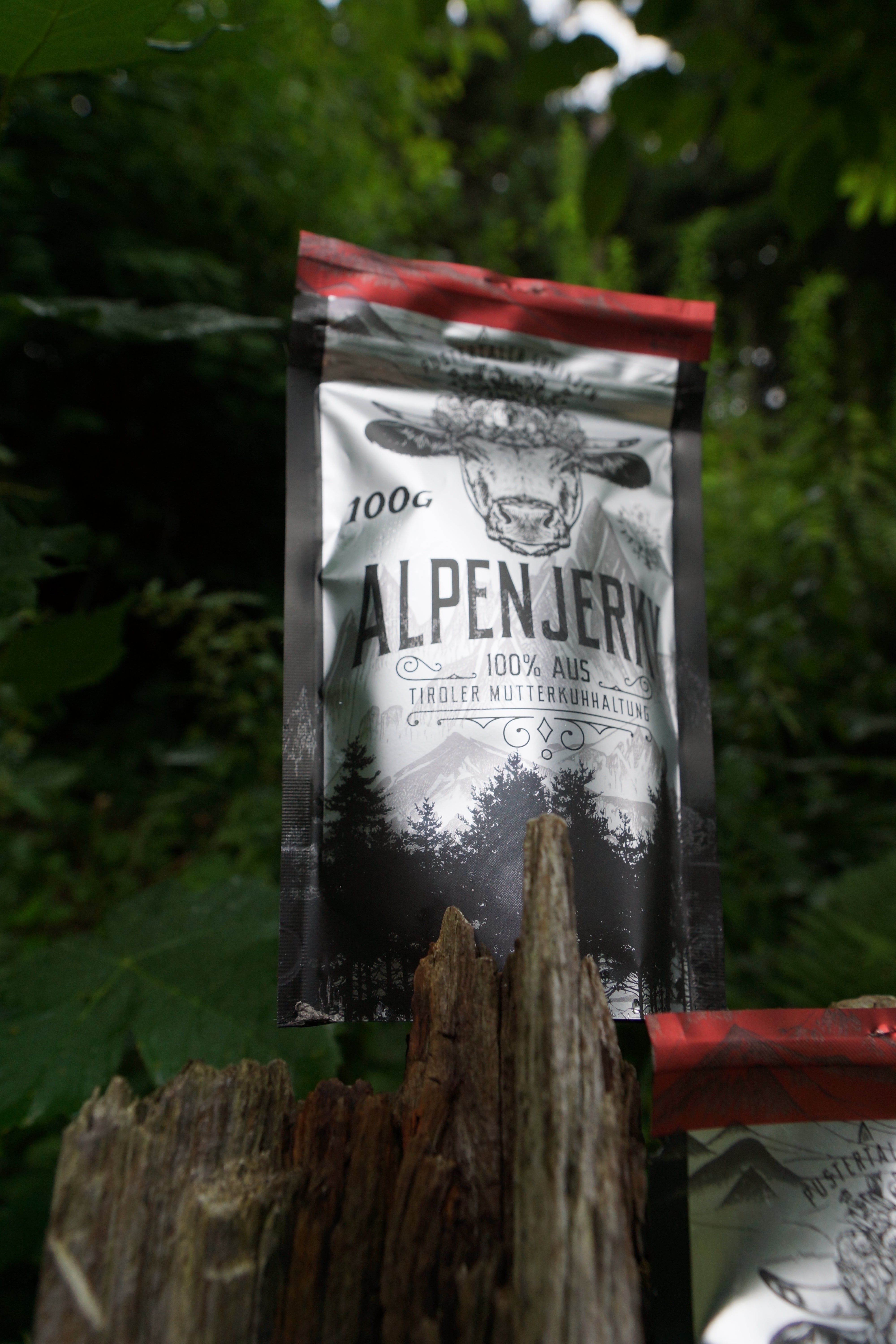 AlpenJerky 100 g – Premium Jerky aus Pustertaler Sprinzen

